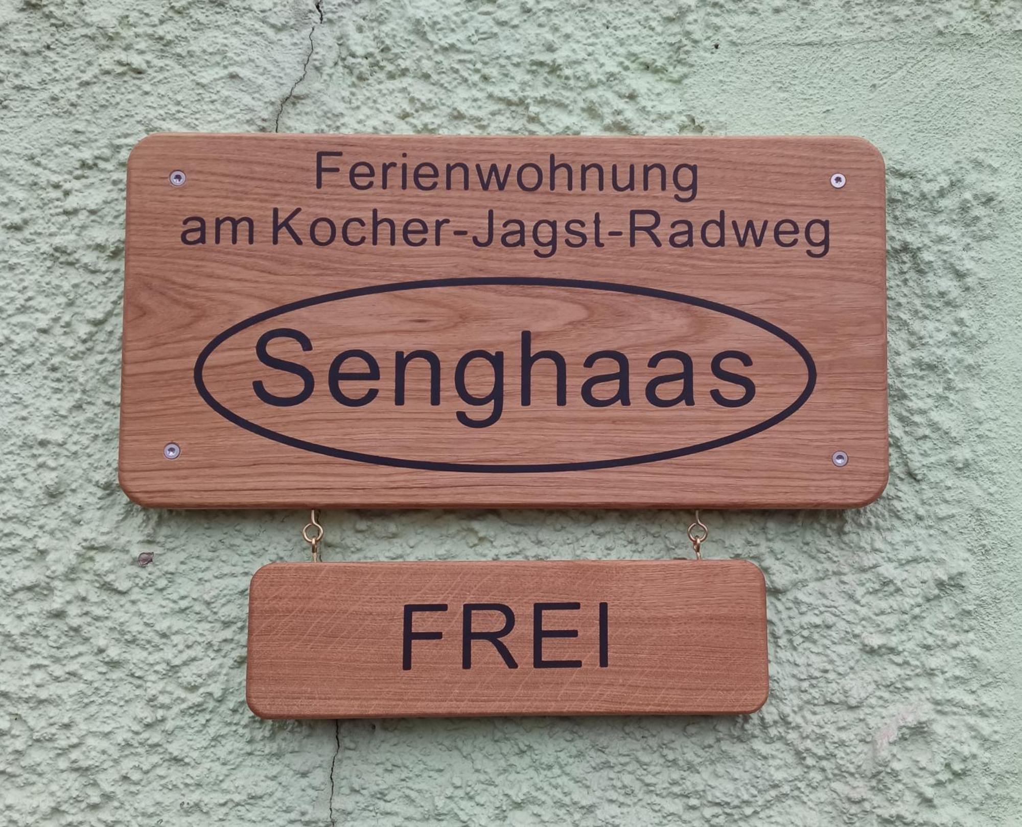 Ferienwohnung am Kocher-Jagst Radweg Neuenstadt am Kocher Exterior foto
